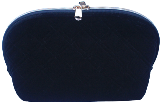 Toilettas met 2 weg rits